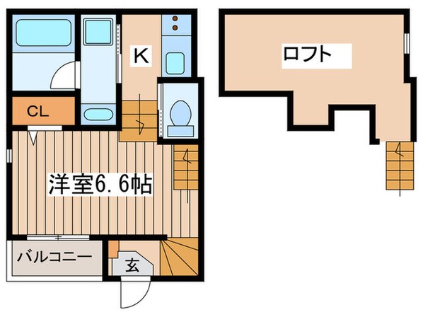 ウィンクルム新瑞橋の物件間取画像